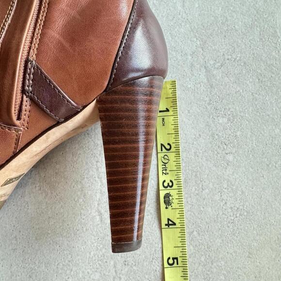 Cole Haan Air Chestnut Leather Knee High Boots Size 7B - Picture 7 of 11